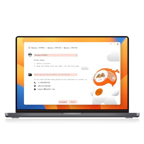 Munbyn Label Converter Software, Batch Print up to 50 Different Label Files with One-click and Convert 8.5x11 Shipping Label Files to 4x6