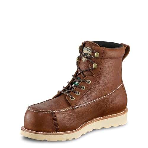 Irish Setter, Wingshooter ST, Men’s, 6', Waterproof, Non-Metallic Safety Toe (CSA), Work Boot, Amber, 10 D (Medium)