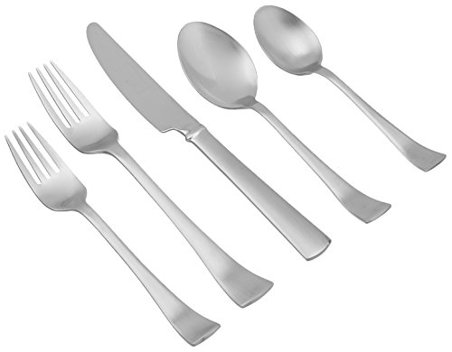 Dansk CAF Blanc 5Pc Place Setting, 0.90 LB, Stainless