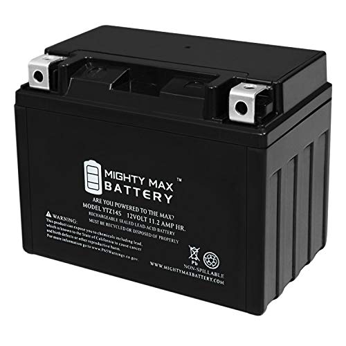 Mighty Max Battery ytz14s - 12v 11.2ah 230 cca - sla power sport battery - mighty max battery brand product