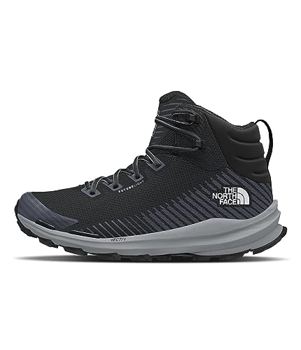 THE NORTH FACE Men's VECTIV Fastpack Mid FUTURELIGHT Hiking Shoe, TNF Black/Vanadis Grey, 10.5