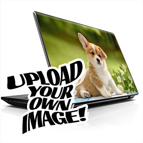 Custom Laptop Skin Upload Your Own Design - Decal Vinyl for 12' 13' 13.3' 14' 15' 15.4' 15.6 inch Laptops