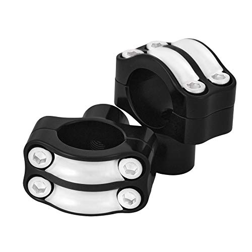 Roland Sands Design Four-Bolt Nostalgia Contrast Cut Risers 0208-2051-BM