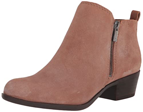 Lucky Brand Women's Basel Bootie Ankle Boot, Ginger, 8