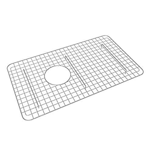 Rohl WSG6307SS 26-1/4-Inch by 15-1/4-Inch Wire Sink Grid for 6307 Kitchen Sinks in Stainless Steel