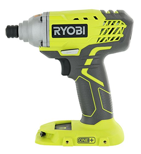 Ryobi P235 1/4 Inch One+ 18 Volt Lithium Ion Impact Driver with 1,600 Pounds of Torque (Battery Not Included, Power Tool Only)