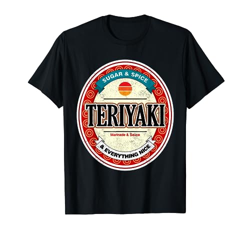 Teriyaki Sauce Funny Japanese Sushi Halloween Costume T-Shirt