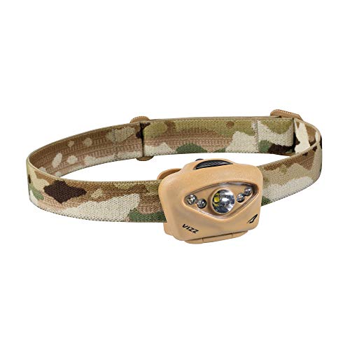 Princeton Tec Vizz Tactical LED Headlamp (420 Lumens, Multicam), one Size