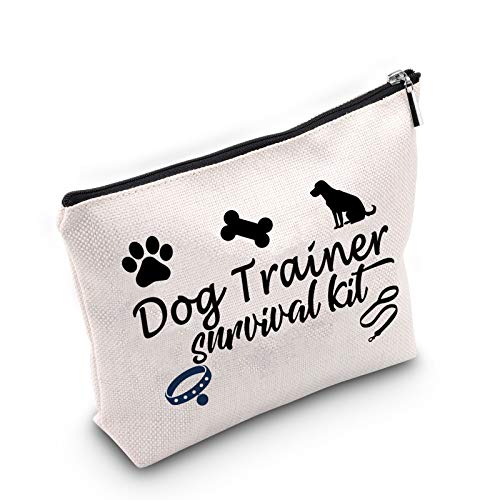 TSOTMO Dog Trainer Training Gift Dog Coach Gifts Dog Trainer Cosmetic Bag Thank You Gift for Dog Trainer Dog Lover Makeup Bag Gift (Dog Trainer)