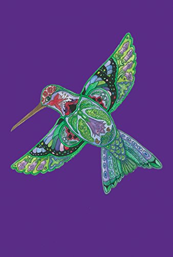 Toland Home Garden 1110046 Animal Spirits-Hummingbird 12.5 x 18 Inch Decorative, Garden Flag-12.5' x18'