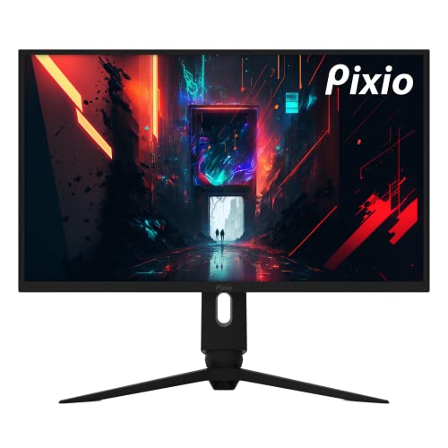 Pixio PX277 PRO 27 inch Fast IPS 1ms GTG WQHD 1440p 165Hz HDR AMD FreeSync Premium USB Type C DisplayPort Alt Mode and 65W Charging Fully Adjustable Stand with USB Hub Esports Gaming Monitor