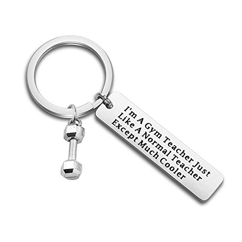 TGBJE I'm A GYM Teacher Just Like A Normal Teacher Except Much Cooler Fitness Coach Gift Gym Trainer Gift Thank You Gift (Gym Teacher)