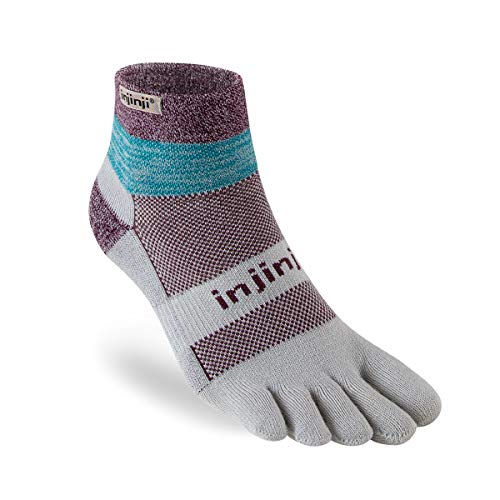 Injinji Trail Midweight Mini-Crew (Large, Bay)