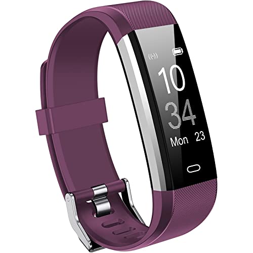 POIUZET Fitness Tracker, Activity Tracker with Heart Rate and Sleep Monitor, Waterproof Health and Step Tracker for Women Men, Calories Counter Pedometer Watch with Call & Message Alert