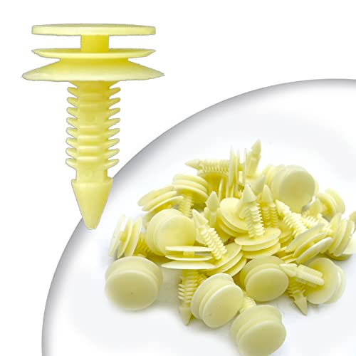 20pcs 8mm Hole Door Trim Panel Retainer Trimming Fasteners Compatible with GM Chevy Buick GMC Jimmy Pontiac 10153057