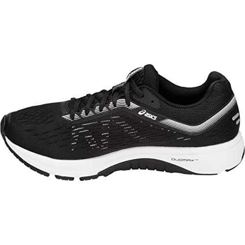 ASICS GT-1000 7 Men's Running Shoe, Black/White, 11.5 M US