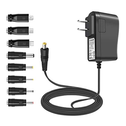 POWSEED 5V 3A Switching AC Adapter 15W Replacement Power Cord Charger for Android Tablets Webcam Digital Cameras Routers Toys Recorder Bluetooth Speaker TV Box GPS and More 5V Electronics