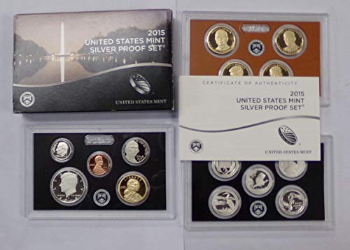 2015 S Silver Proof Set Collection US Mint Proof