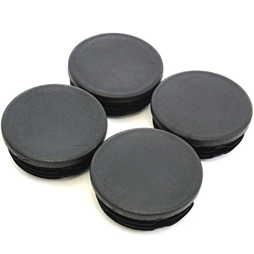 Red Hound Auto Frame Tube Hole Plugs Rear Wheel Well Compatible with Chevrolet GMC Silverado Sierra 1500 1999-2019 4pc Set