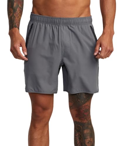 RVCA mens Yogger Iv Shorts clothing, Smoke 1, 7 US