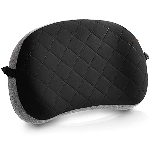 TREKOLOGY Camping Pillow with Removable Cover, Inflatable Pillow for Backpacking, Ultralight Inflatable Camp Pillows for Sleeping Portable Compact Pillow for Hiking Travel