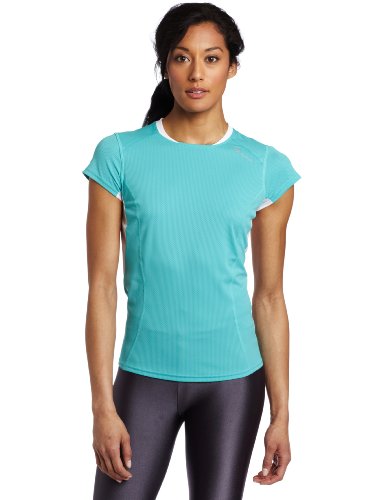 Sugoi Women's RSR Short Sleeve Tee, Ocean, Medium