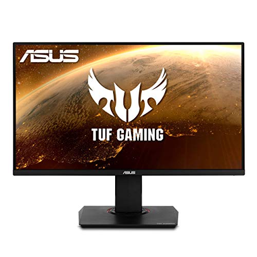 ASUS TUF Gaming VG289Q 28” Gaming Monitor 4K (3840 x 2160) IPS FreeSync Eye Care DisplayPort Dual HDMI HDR 10,BLACK
