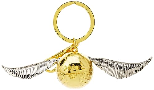Monogram International Harry Potter Pewter Key Ring: Golden Snitch