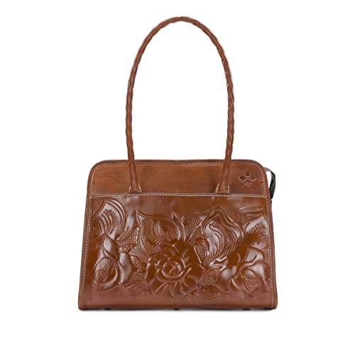 Patricia Nash Large Paris Satchel - Leather Bags for Women, Leather Handbags for Women, Elegant Women's Purse and Women's Handbags, Full Grain Leather