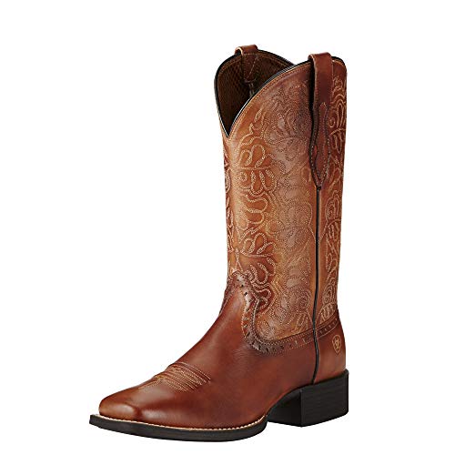 Ariat Womens Round Up Remuda Western Boot Naturally Rich 10