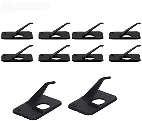 10pcs Black Plastic Arrow Rest Archery RH Recurve Bow Arrow Rest Hunting Shooting Targeting Accessory Right Hand