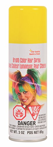Rubie's Bright Color Hairspray, Yellow