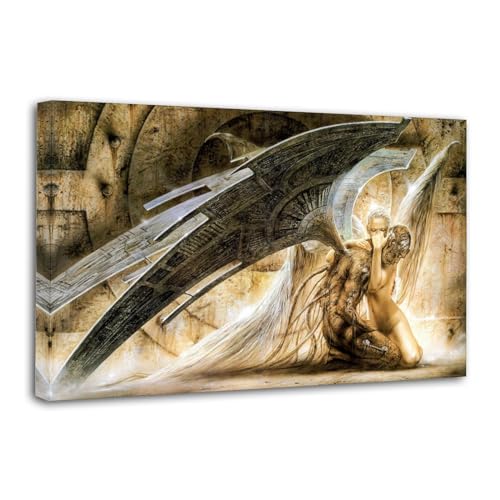Luis Royo Fallen Angels IV Abstract Fantasy Canvas Art Poster And Wall Art Picture Print Modern Family Bedroom Decor Posters 24x36inch(60x90cm)