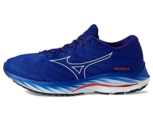 Mizuno Men's Wave Rider 26 | Neutral Running Shoe | Super Sonc/Ice Water | US 11
