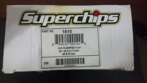 Superchips 1815 Flashpaq 2004-2007 Ford Truck Gas V10 & 2004-2007 Ranger / Mazda B-series 3.0l 4.0v V6