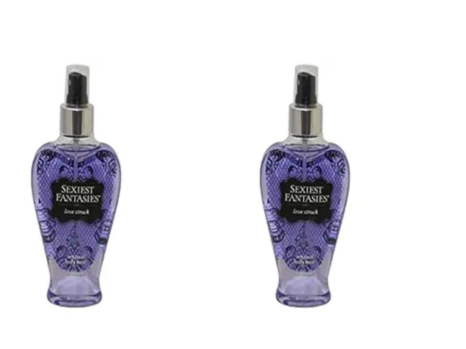 2 Count Sexiest Fantasies Sensual Body Mist Love Struck 3.4oz/ 100ml