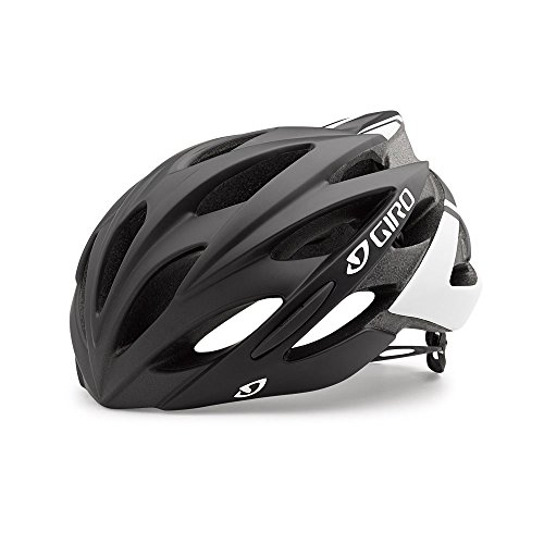 Giro Savant Adult Road Cycling Helmet - Large (59-63 cm), Matte Black/White