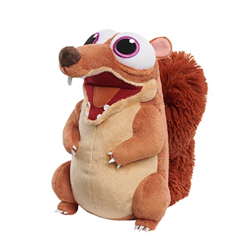 The Ice Age Adventures of Buck Wild Baby Scrat 10.5-Inch Animated Feature Plushie with Sound Effects, Kids Toys for Ages 3 Up, Amazon Exclusive