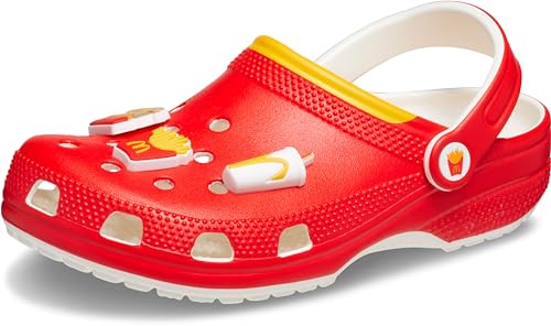 Crocs Unisex McDonald's X Classic Clog, Multi, Numeric_6 US Men