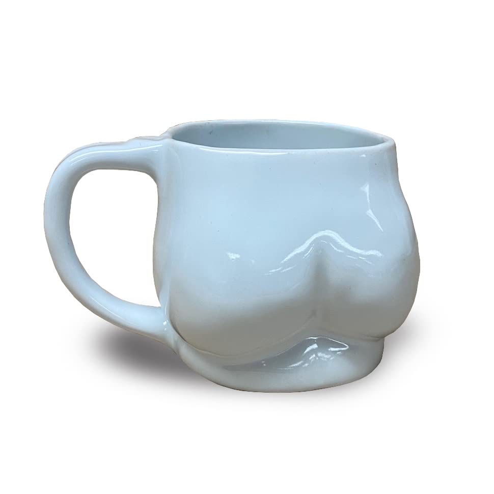 Molly Sanyour Ceramics The Butt Mug, 15 oz.