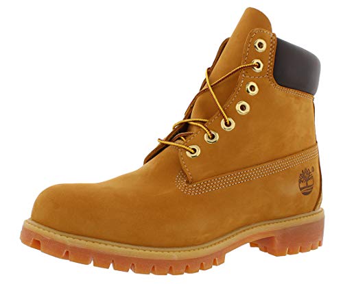 Timberland Men's 6' Premium Waterproof Boot (9.5 D(M) US, Wheat/Nubuck)