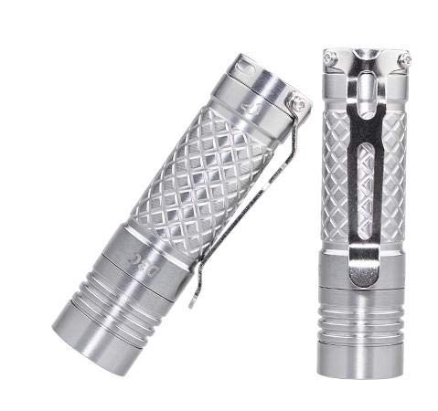 Eagletac D3C Clicky Titanium XM-L2 LED -800 Lumen -Compact Everyday Carry Flashlight