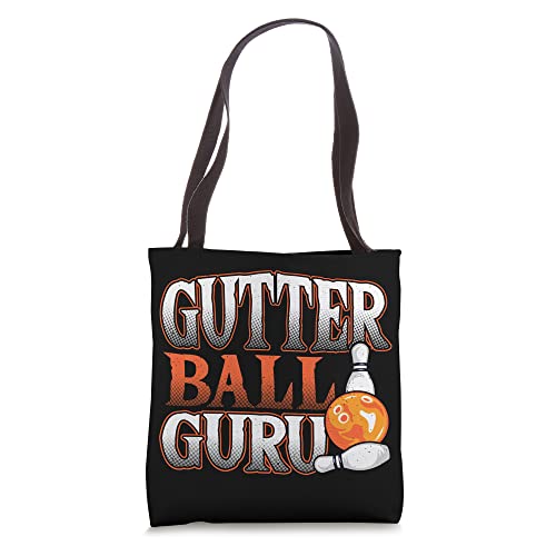 Gutter Ball Guru - For Bowler Who Loves Bowling Tote Bag