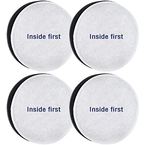 Artriase Vacuum Filter Replacement for Eureka Powerspeed NEU180 NEU180C NEU182A NEU182B NEU12CT NEU186 NEU188 NEU188A NEU190 NEU192A, Compare to Part # E0202, 4 Pack Pre-Motor Foam Filters