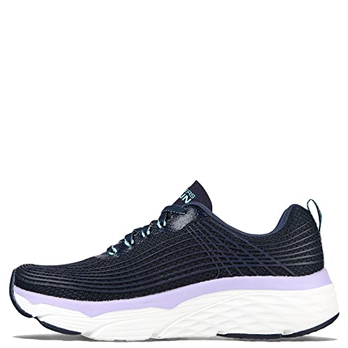 Skechers womens Max Cushioning Elite , Navy/Lavender , 8
