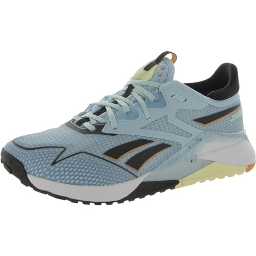 Reebok Women's Nano X2 Tr Adventure Cross Trainer, Blue Pearl/Cold Grey/Black, 8