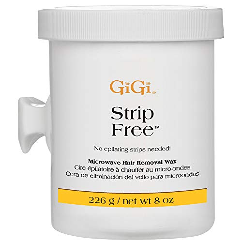 GiGi Strip Free Microwave Formula Hair Removal Wax, 8 oz