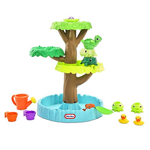 Little Tikes Magic Flower Water Table with Blooming Flower and 10+ Accessories, Multicolor, (Model: 651342M), Medium