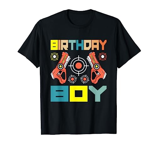 Laser Tag Birthday Boy Party Indoor Lasertag Game Player T-Shirt