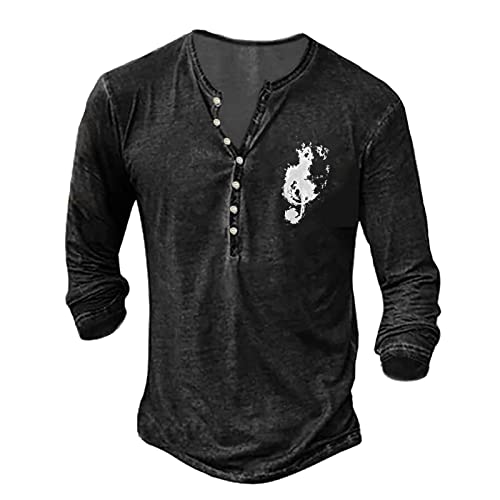 Button Down Shirt Teacher Shirt Big and Tall Shirts for Men Vintage Lightweight Fashion Short Sleeve Graphic Printed Button Down Tropical Beach Tops Black Shirts Men's Henley Shirts